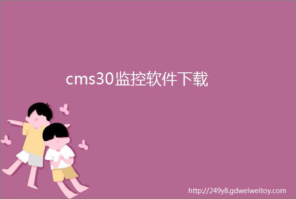 cms30监控软件下载